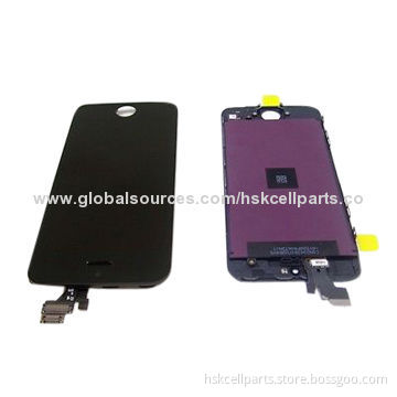 OEM Mobile Phone LCD display for iPhone 5S, Black Color